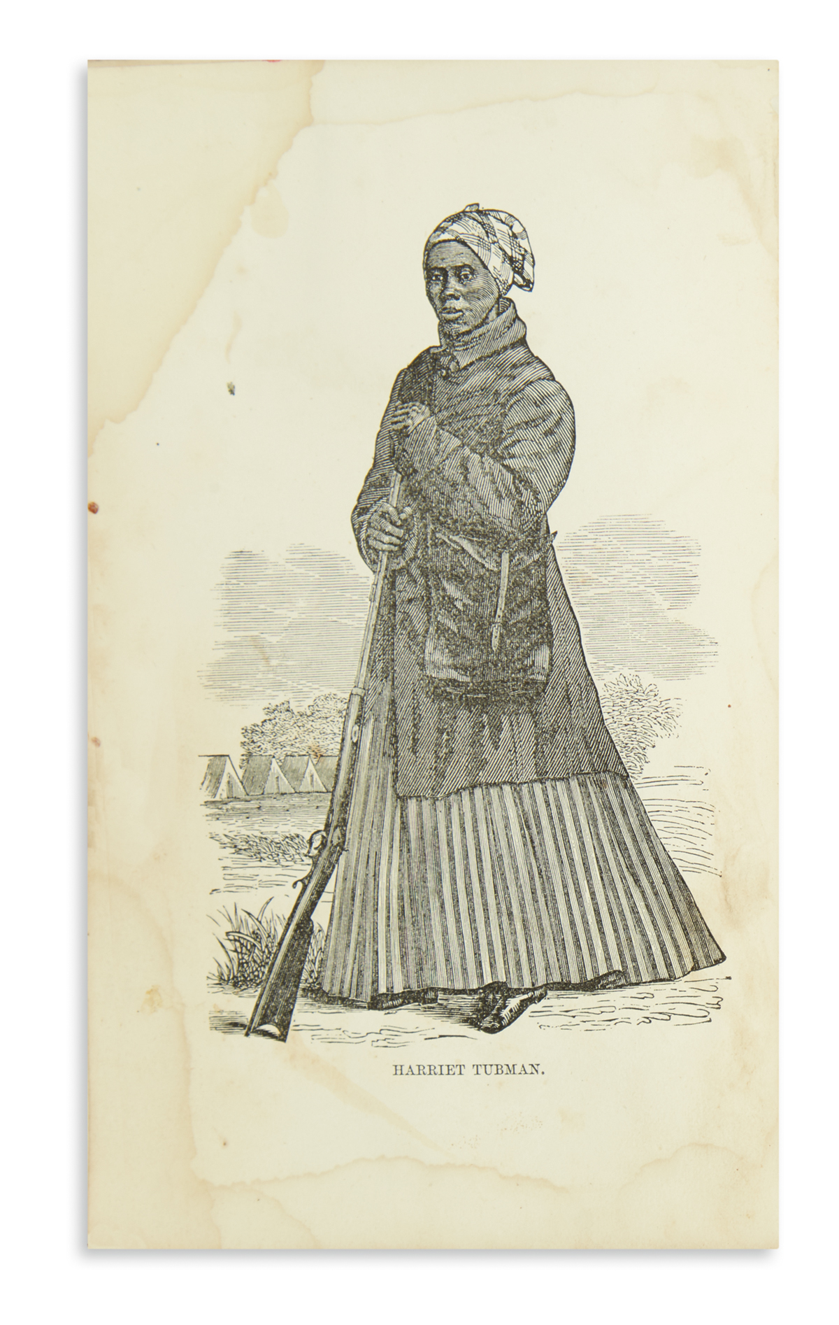 (SLAVERY AND ABOLITION.) Bradford, Sarah H. Scenes in the Life of Harriet Tubman.